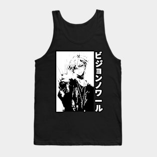 Goth Grunge Anime Boy EBoy Harajuku Manga Fashion Japanese Streetwear Tank Top